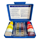 Kit Teste Piscina Medidor Ph Cloro Reagente Analise Agua
