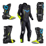Kit Texx Pista Macacão 2 Peças Bota Texx Pista