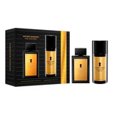 Kit The Golden Secret Edt Perfume 100ml Desodorante 150ml Antonio Banderas 100 Original Lacrado Com Selo Adipec E Nota Fiscal Pronta Entrega