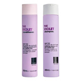 Kit The Violet Shampoo Cond 300ml Matizador Br co