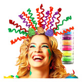 Kit Tiara Molinha Maluca 6 Pigmentos Sombra Neon Carnaval