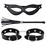 KIT TIAZINHA MÁSCARA ALGEMA FINA E CHICOTINHO DOMINATRIX