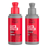  Kit Tigi Bed Head Resurrection Shampoo E Condicionador 100ml
