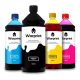 Kit Tinta Compatível Refil 544 Epson L3250 L3210 L3150 L3110