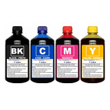 Kit Tinta Compatível Refil 544 Epson L3250 L3210 L3150 L3110