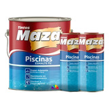 Kit Tinta Para Piscina Esmalte Pu Kit Maza 4 5 Litros