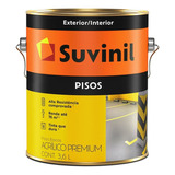 Kit Tinta Piso Acrílico Premium Suvinil 3 6l Várias Cores
