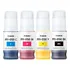 Kit Tinta Plotter Canon Tc20 Tc-20 Pfi-050 04 Cores Tinta Preto-ciano-amarelo-magenta