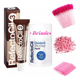 Kit Tinta Refectocil Tintura Oxidante Sobrancelha Cílios