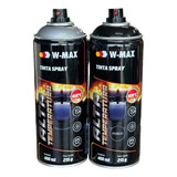 Kit Tinta Spray Aluminio Motor Roda Escapamento Moto Fosco