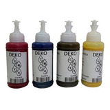 Kit Tinta Sublimatica Deko