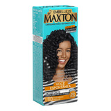 Kit Tintura Creme E Revelador Maxton Embelleze Tom 1 110 Preto Intenso Profundo