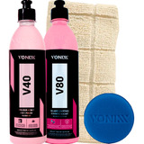 Kit Tira Riscos Vonixx V80 Selante V40 Polidor 4em1 Brinde