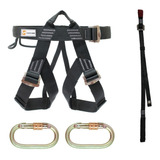 Kit Tirolesa T14 Cadeirinha E Cinta Regulável Controlsafe
