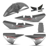 Kit Titan 150 2008 Es Honda Tampas Paralama Rabeta Chumbo