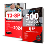 Kit Tj Sp Escrevente Técnico Judiciário 500 Questões Solução