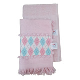 Kit Toalha De Boca Pompom