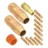 Kit Tocha Solda Mig Bico 1.0mm Bocal Difusor 250 Amps 14pçs