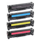 Kit Toner Compatível Marca Premium Para Uso Em M180nw M181fw Tinta Preto ciano magenta amarelo
