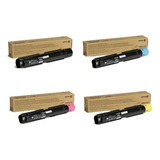 Kit Toner Xerox Versalink C7020 Todas As Cores Original