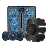 Kit Tonificador Muscular 2 Massageadores Coluna Pés Pernas