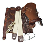 Kit Top 10x Peças Montaria Sela Crioula E Manta Gel