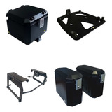 Kit Top Case E Laterais Preto Honda Crf1000l Africa Twin Te