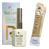 Kit Top Coat Blindado Real Love Finalizador Não Risca
