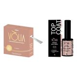Kit Top Coat Fibra De Vidro Alongamento De Unha