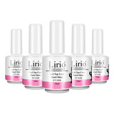 Kit Top Coat Lirió Kit 5 Unidades Durabilidade Unhas De Gel