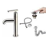 Kit Torneira Slim Engate Flexível Válvula Click Sifão