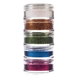 Kit Torre De Glitter Em Pó 5 Cores Colormake
