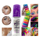 Kit Torre Neon Sombra Iluminador Pó De Fada Glitter Shine