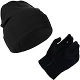 Kit Touca E Luvas De Lã Frio Inverno Adulto Gorro Lã Acrílica Kit Touca Simples Luva 