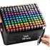 Kit Touch Estojo Canetas Marcador Ponta Dupla 120 Cores Fofa Para E Livros De Colorir Bobbie Goods Canetinhas Coloridas  Capri Shop House