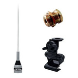 Kit Toyota Enfeite Antena Vhf Suporte Porta Mala Parafuso