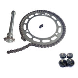 Kit Traçao Relacao Fapinha Corrente Coroa Pinhao Eixo Nf C1