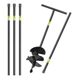 Kit Trado 20cm 4 Facas Cabo Fixo 1m 4 Extensores 1m