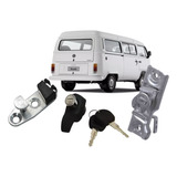 Kit Tranca Maçaneta Batente Porta Malas Kombi 98 99 00