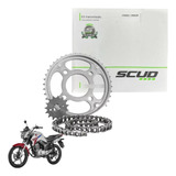 Kit Transmissão Relação Cg Titan 150 Cg Fan 150 Start Scud