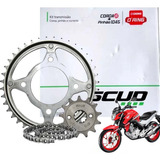 Kit Transmissão Relação Com Retentor Cb 250 Twister Scud