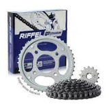 Kit Transmissao relacao Honda Titan 125 2000 Aco 1045 Ti