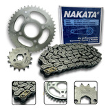 Kit Transmissão Relação Nakata Start Cg 150 Fan 150 Titan