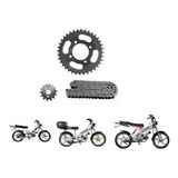 Kit Transmissão Relação Top Bike Toplete Top Trail 49cc 4t