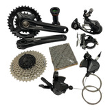 Kit Transmissão Shimano Altus M2000 2x9v 18v 36 22d 11 36d