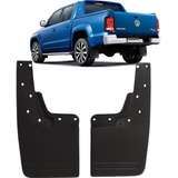Kit Traseiro Apara Barro Amarok 2012 A 2016 Com Alargador