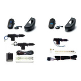 Kit Trava Eletrica 2 Pts Destrava Porta Malas Bt Led Azul