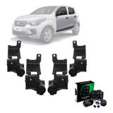 Kit Trava Elétrica Fiat Mobi 4p Tragial Alarme Positron