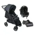 Kit Travel System Maranello Ii Preto E Cinza - Galzerano