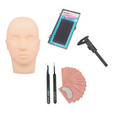 Kit Treinamento Iniciantes Alongamento De Cílios Extensão